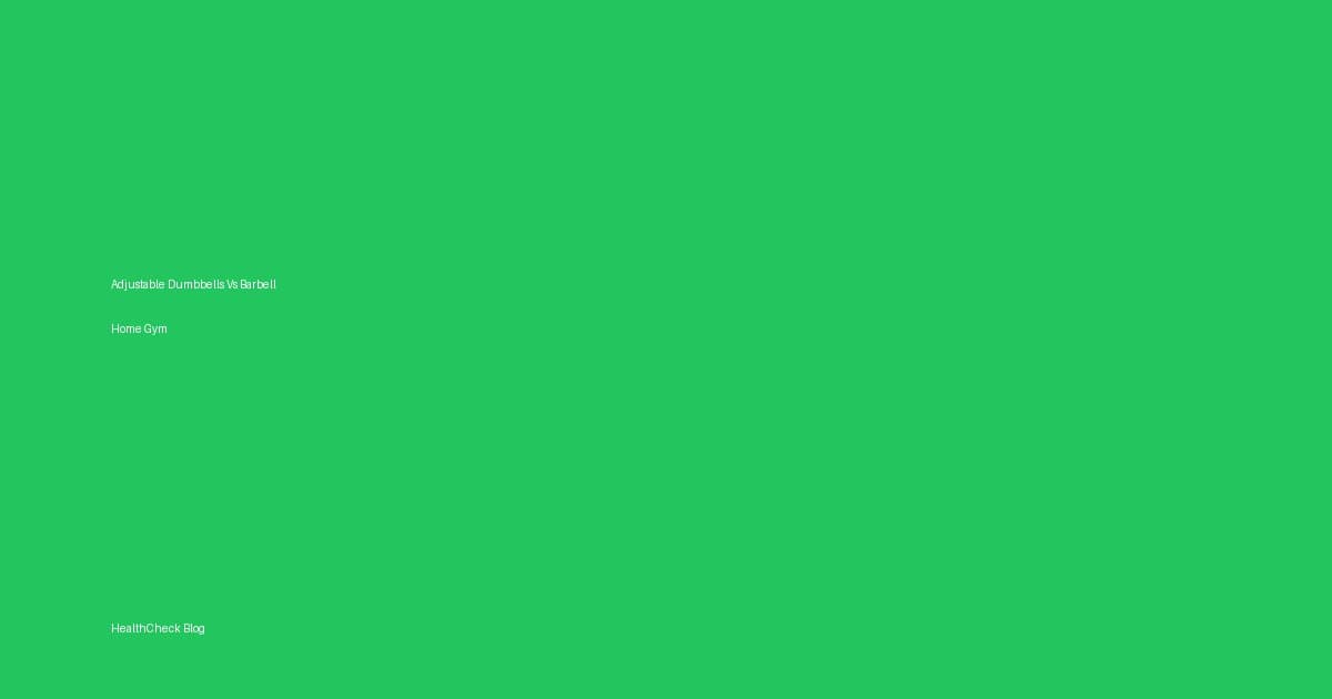 Best Barbell Weight Sets for Home Gym in 2026