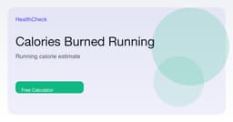 Calories Burned Running Calculator