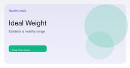 Ideal Weight Calculator