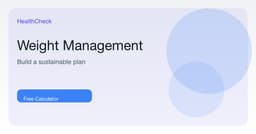 Weight Management Calculator
